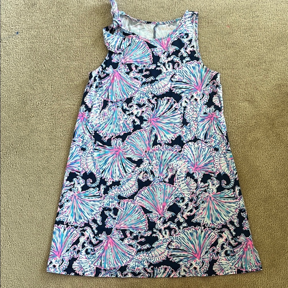 Lilly Pulitzer Dress with Pink and Blue Pattern